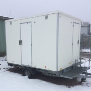 Vagnar, bodar, containers, toaletter - Rastvagn 4 man 1